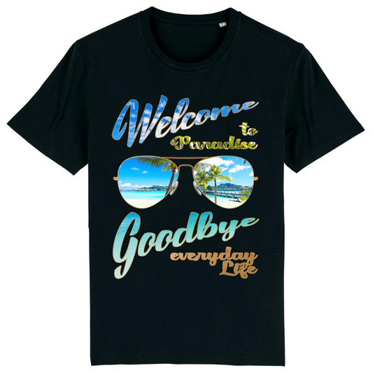 T-SHIRT - Welcome to Paradise - Day & Night